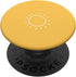 Aesthetic Yellow Sun PopSockets Swappable PopGrip