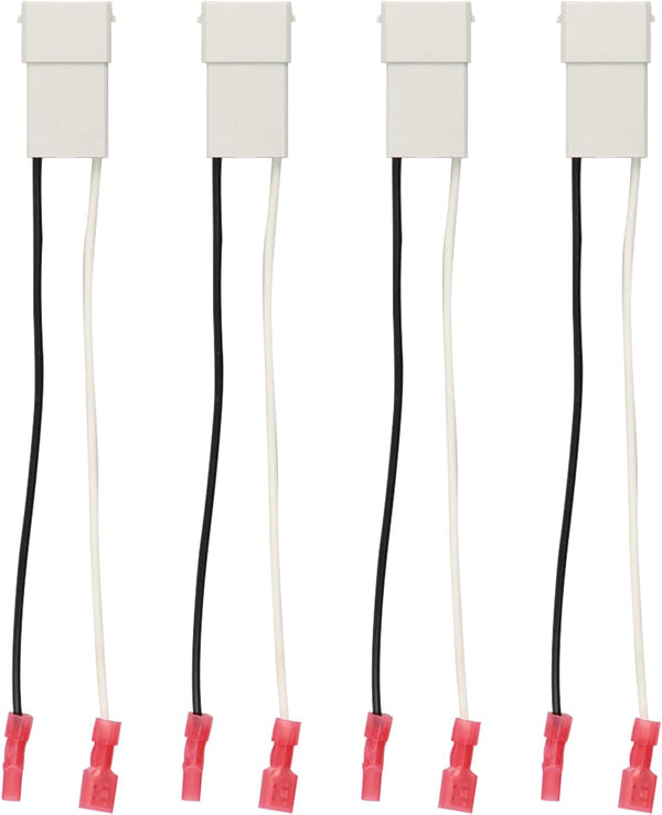 Speaker Connector Wire Harness, Replace 72-7800 Compatible with Honda Civic, CR-V, Accord, Acura, 4 Pack