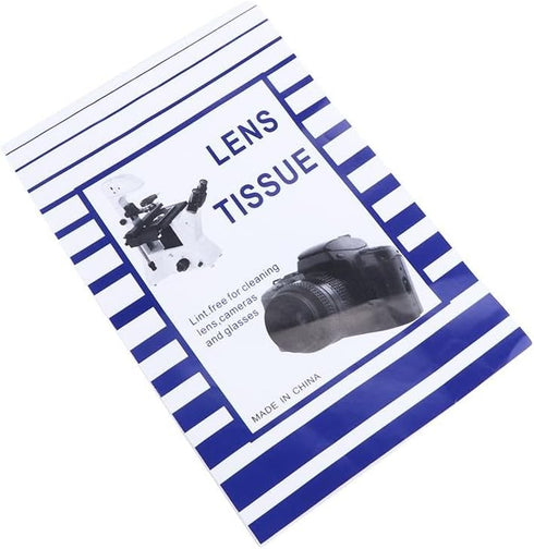 Camera Lens Tissue 50 Sheets Soft Cleaning Paper for Lens, Optics Tissue Cleaning Wipes Booklet for Screen Camera Lens