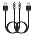 RuenTech Smart Watch Chargers Compatible for FITVII HM78 HM68 HM58 H56, Popglory P22, Replacement Charging Cable 2Pack