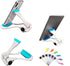 Two Models Multi-Angle Adjustable Universal Portable Cellphone Tablet Stand Holder Mount, Blue