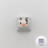 Personalized Cute White Keycap, Custom 3D ESC Key OEM R4 Profile Keycap for Mechanical Keyboard MX Switch (Cartoon Cow)