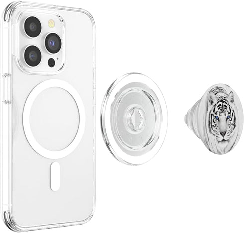 PopSockets PopGrip for MagSafe: Gift Idea Swappable Grip for Phones & Tablets