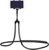 LIFKOME U-Shape Phone Stand, Flexible Black Holder for Mobile Home Use, Desktop, Lazy Mount for Men & Women