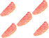 TOYANDONA 2pcs Lifelike Salmon Slice Prop Model Realistic Artificial Salmon for Food
