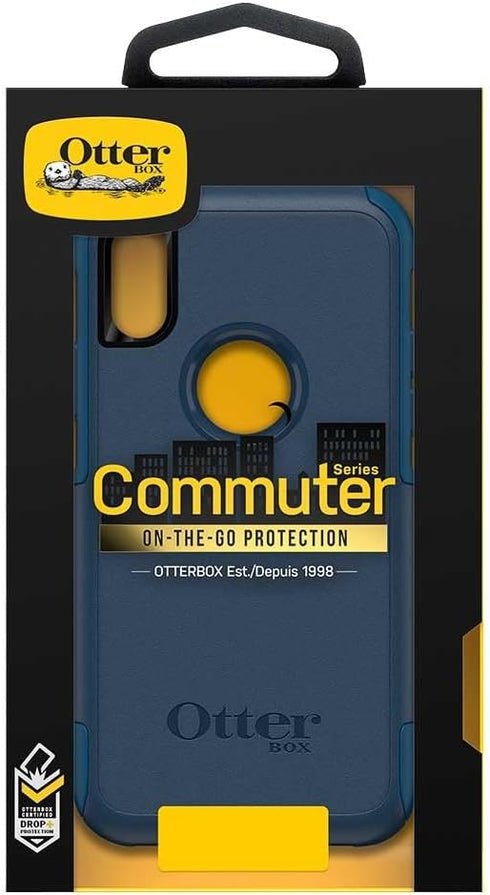 OtterBox COMMUTER Packaging SERIES Case for Iphone Xs & Iphone X - Retail - BESPOKE WAY (BLAZER BLUE/STORMY SEAS BLUE)