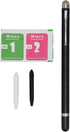 Universal Stylus Pens for Touch Screens, Digital Stylish Pen Pencil with 2 Extra Replaceable Tips for iPad iPhone and