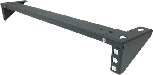 JINGCHENGMEI 1U Steel Vertical Wall Mount Rack and Horizontal Under Desk PC Mount