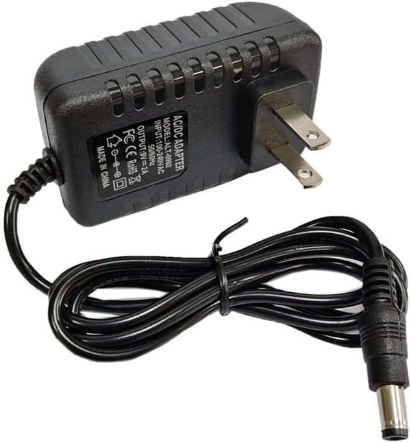 NC 9V 2000mA Power Supply 100-240V AC to 9Volt DC Switching Adapter 5.5 X2.52.1mm US Plug Black