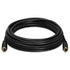Cmple S Video Cable 25 ft - 4-PIN SVHS Mini Din Video Cord for Home Theater, Camcorder, DVD Player - Black