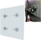 VESA Mount Adapter Bracket Kit - Non-VESA Mounting Universal for 75 VESA Monitor Arm Compatibility