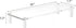 YestBuy 20x7.5 Acrylic Monitor Stand Riser, Clear Computer Stand for Laptop, iMac, PC, Printer, Ergonomic Desk