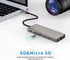 SZPACMATE 10-in-1 4K USB3.0, RJ45 USB C HUB Dongle, USB C Adapter Docking Station with HDMI, Type C PD, USB C Data