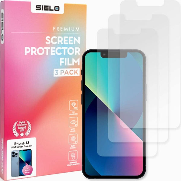Screen Protector - 3 Packs Matte Anti Glare Anti Fingerprint PET Film for iPhone 13 Pro, 9H Hardness
