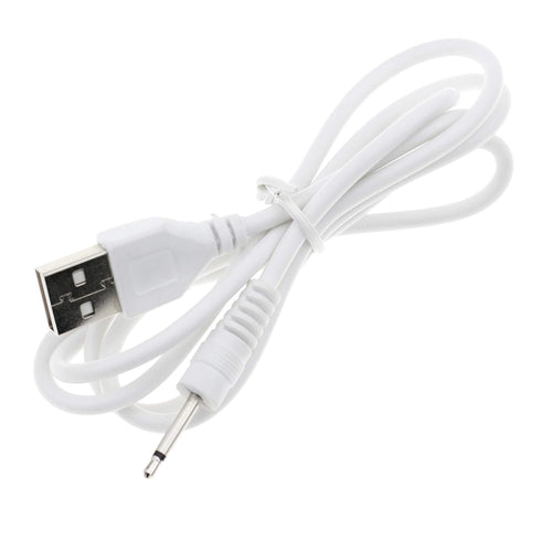 USB Charger for Banenu Kula Massager, Portable DC 2.5mm Adapter Replacement Charging Cable (White)