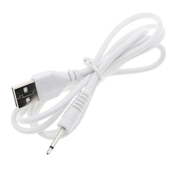 USB Charger for Banenu Kula Massager, Portable DC 2.5mm Adapter Replacement Charging Cable (White)