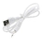 USB Charger for Banenu Kula Massager, Portable DC 2.5mm Adapter Replacement Charging Cable (White)