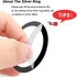IOUALEY 3 Pcs Universal Metal Ring for Magnetic Charger, Metal Ring Sticker Compatible with Magsafe Magnetic Wireless
