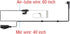 A 2 Pin Transparent Acoustic Tube Earpiece/Headset for Motorola Two Way Radio CP200, CLS1110,CLS1410 Walkie Talkies