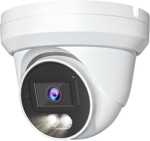 Marquis 5MP 24/7 Full-Color HD 4 in 1 Turret Dome CCTV Security Camera, Indoor Outdoor Color Night Vision