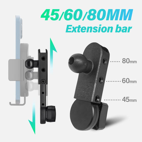 FICS Phone Holder for KIA Carnival 2025 SX, SX Prestige Trim, Customized Phone Holder for 12.3" Cluster