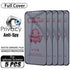 MATTE PRIVACY Ceramic Screen Protectors for iPhone 12/12 PRO - 5 Pack, Shockproof, Anti-Spy, Flexible, Durable.