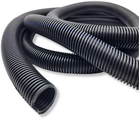 567 INDUSTRIAL TECHNOLOGY GROUP 567ITG 1" x 10ft Split Wire Loom Tubing - Black Automotive Wire