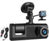 Ruitutedianzi Inside Vehicle Dash CamThree Way Camera DVRs Recorder Video Registrator Dashcam Camcorder