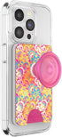PopSockets Phone Wallet with Expanding Grip and Adapter Ring for MagSafe - Phone Card Holder, Wireless Charging