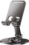 AKINLOAF Dual Folding Cell Phone Stand Fully Adjustable Foldable Desktop Phone Holder Cradle