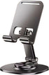 AKINLOAF Dual Folding Cell Phone Stand Fully Adjustable Foldable Desktop Phone Holder Cradle