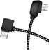 Hanatora Micro-AB to USB C 8.14 Inch Remote Controller Cable for DJI