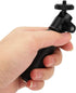 ZGHUNVRE 360 1/4" Aluminum Alloy Small Ball Head Selfie Stick, Universal Motion Camera Handle with Adjustable Angle