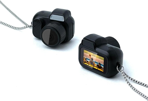 Gugxiom 1080P 2MP 100 Mini Keychain Camera, Mini Thumb Sized Camera Keychain, Micro Video Camera Camcorder, with Mins