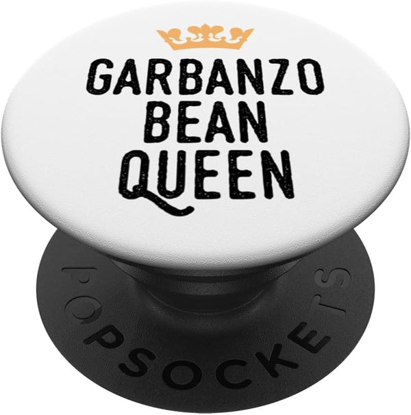 Garbanzo Chickpeas Bean Queen PopSockets Adhesive PopGrip