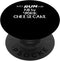 Will Run for New York Cheesecake - Funny Foodie Gift for Runners PopSockets Standard PopGrip