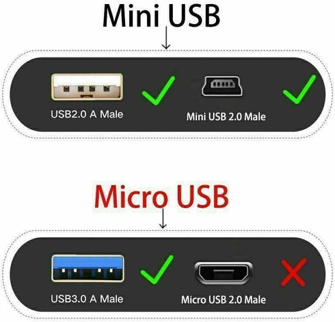 Marg 0667 0662 USB Data/Charging Cable Cord Lead for Philips Voice Tracer Recorder LFH LFH