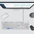 Zopsc Penguins Pattern Keyboard Keycaps Kit, PBT Keycap Set Space+ESC+Enter+Numpad Enter Key for Mechanical Keyboards
