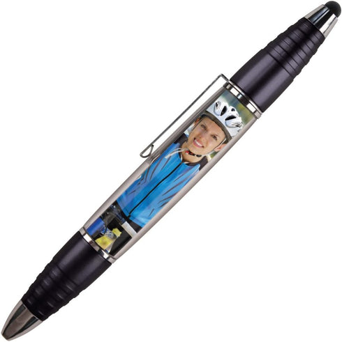 Black PixStylus 2 in 1 Personalized Pen and Stylus Combo – Create Your Own Custom Stylus/Pen at