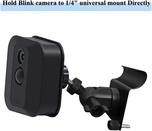 MANWU Mount Bracket Adapter for Blink Outdoor Indoor XT2/XT Security Camera - 5 Pack Black Connector