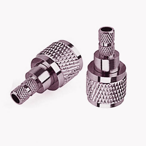 Mini-UHF Male plug Crimp for 50 Ohm RG58 lmr195 Cable 5 pack