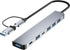 PANPEO Aluminum 7 in 1 USB C & USB Hub with USB 3.0, USB 2.0 Ports for PC/Laptops/MacBook Pro/Air