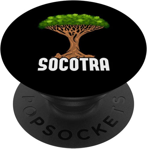 Dracaena Tree Socotra Island Yemen Dragon`s Blood Tree PopSockets Standard PopGrip