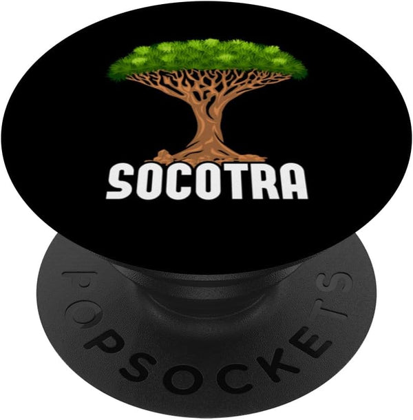 Dracaena Tree Socotra Island Yemen Dragon`s Blood Tree PopSockets Standard PopGrip