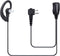 2-Pack Two-Way-Radio Earpieces with Mic PTT, 2.5mm+3.5mm 2 Pins Headset, Compatible with Motorola Walkie Talkies