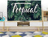TV Dust Cover for 32"-70" Indoor TV, Landscape Printed Dust-Proof Protector for LCD, LED, Plasma Flat Screen (42'', 03)