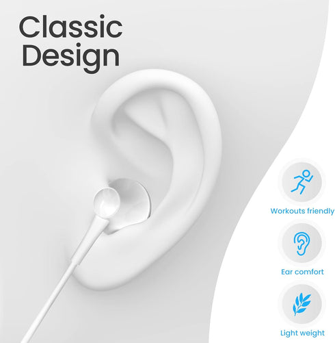 USB C Wired Headphones 4 Pack, Type C Earbuds HiFi Stereo with Microphone, Remote Control for Samsung Galaxy & More