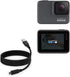 BoxWave Cable Compatible with GoPro Hero 7 Silver - DirectSync USB 3.0 A to USB 3.1 Type C, 6ft, Black