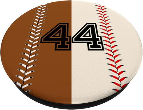 Football Baseball Player Athlete Jersey Favorite Number #44 PopSockets Swappable PopGrip