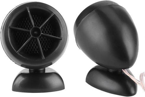 Acouto Music Horns Car Audio, 1200W 12V Tweeter Mini Horn Loudspeaker for Car Audio